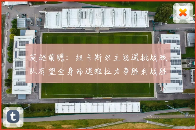 英超前瞻：纽卡斯尔主场遇挑战狼队有望全身而退维拉力争胜利战胜埃弗顿